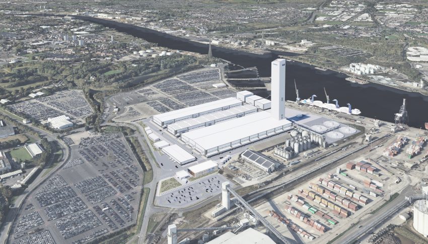 CGI image of what the new facility could look like on the banks of the River Tyne